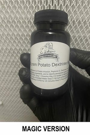 Potato Dextrose Agar PDA Pre Mix Powder Cubensis version